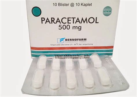 gambar paracetamol tablet
