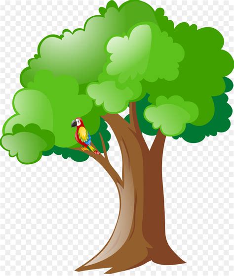 gambar pohon kartun