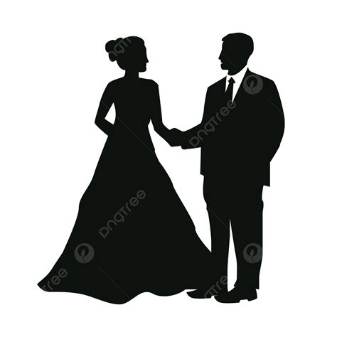 Gambar Siluet Pengantin   220 Ide Siluet Wedding Gambar Pengantin Kartu Pernikahan - Gambar Siluet Pengantin