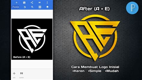 Gambar Simple Keren  Cara Membuat Logo Simple Tapi Keren Dengan Illustrator - Gambar Simple Keren