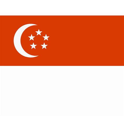 GAMBAR BENDERA SINGAPURA - GAMBAR BENDERA DAN LAMBANG NEGARA SINGAPURA