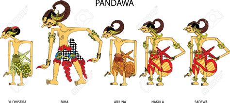 GAMBAR WAYANG PANDAWA - pembelajara wayang pandawa || cara mbedakake nakula lan sadewa