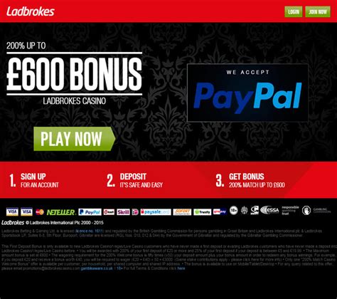 gambling sites accept paypal