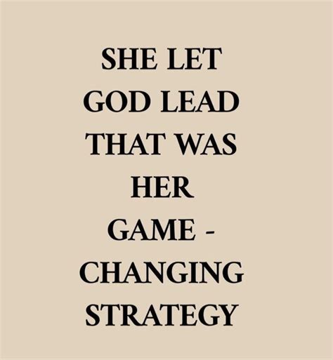 Game Changing God Let God Change Your Game