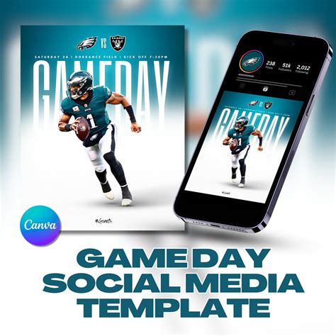 Game Day Canva Template
