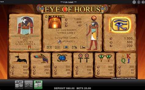 game eye of horus
