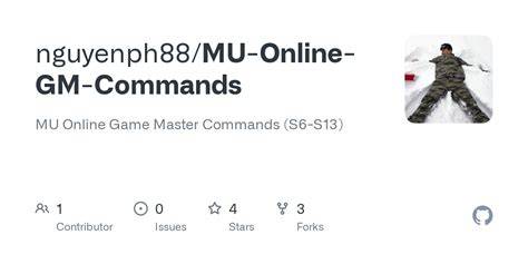 Game Master Commands