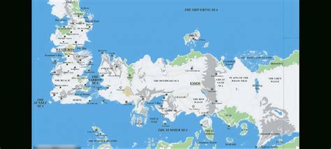 Game Of Thrones Game Map