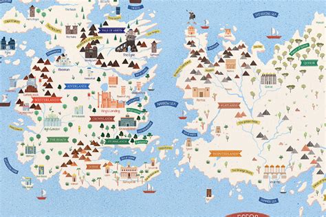 Game Of Thrones Map