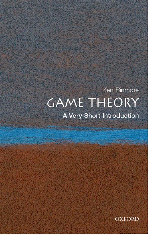 Read Online Game Theory A Very Short Introduction Very Short Introductions 