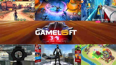gameloft touchscreen mobile games