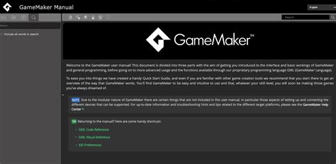 Gamemaker Manual
