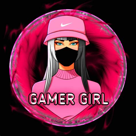 Gamer Girl Logos