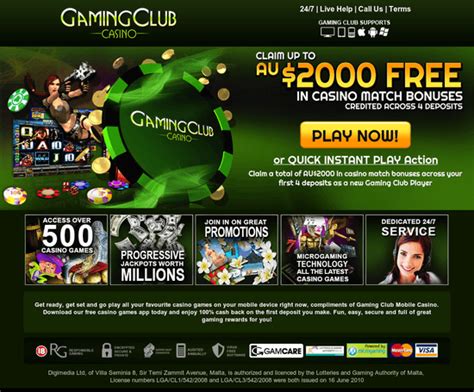 gaming club online flash casino igsi