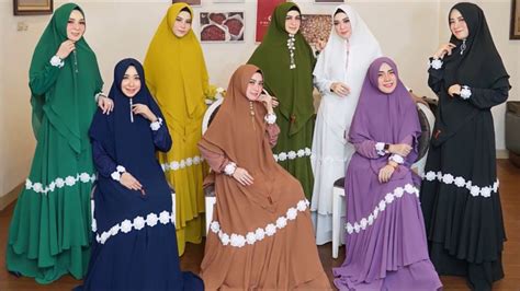 Gamis Seragam Pengajian Grosir  Gamis Dress Muslimat Nu Logo Bahan Sanwosh Bsy - Gamis Seragam Pengajian Grosir