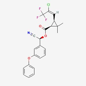 gamma-Cyhalothrin C23H19ClF3NO3 - PubChem