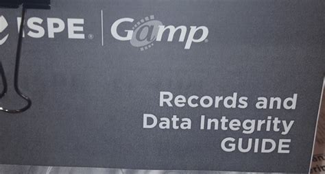 Download Gamp Records Data Integrity Ispe 
