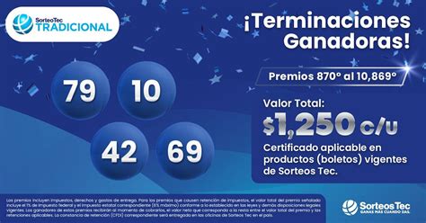 Ganadores Sorteo Tec