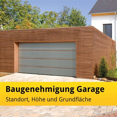 garage baugenehmigung