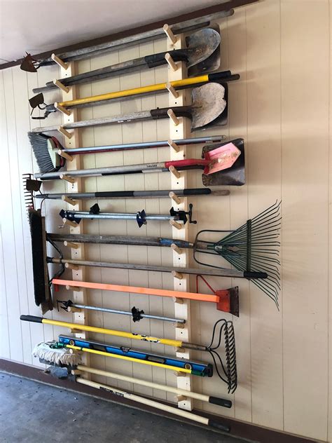 garage garden tool storage