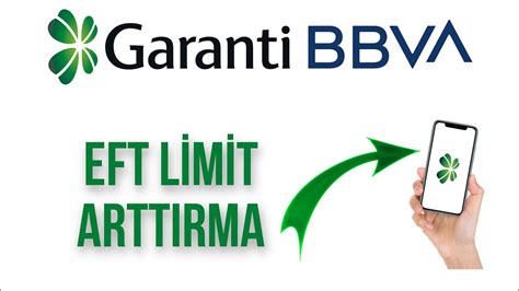 garanti eft limit arttırma nasıl yapılır