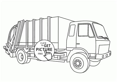 Garbage Truck Coloring Page Coloringpagez Com Garbage Truck Coloring Page - Garbage Truck Coloring Page