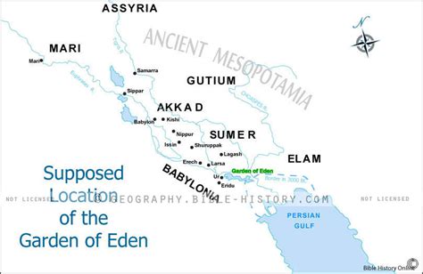 Garden Of Eden Map