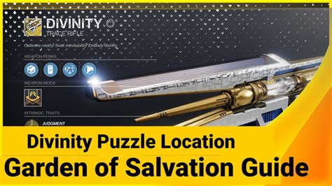 garden of salvation plus divinity puzzles : r/destinyhelp - Reddit