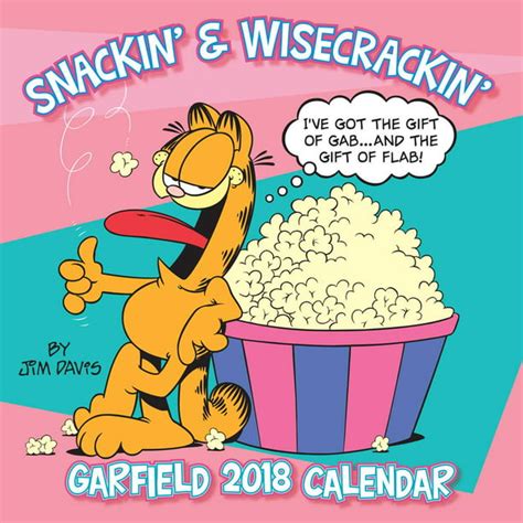 Full Download Garfield 2018 Mini Wall Calendar 