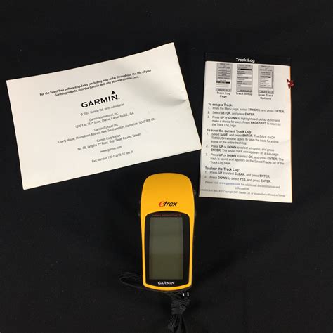 Download Garmin Etrex H Gps Receiver Manual File Type Pdf 