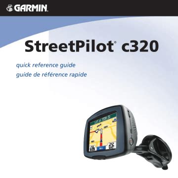 Full Download Garmin Streetpilot C320 User Guide 