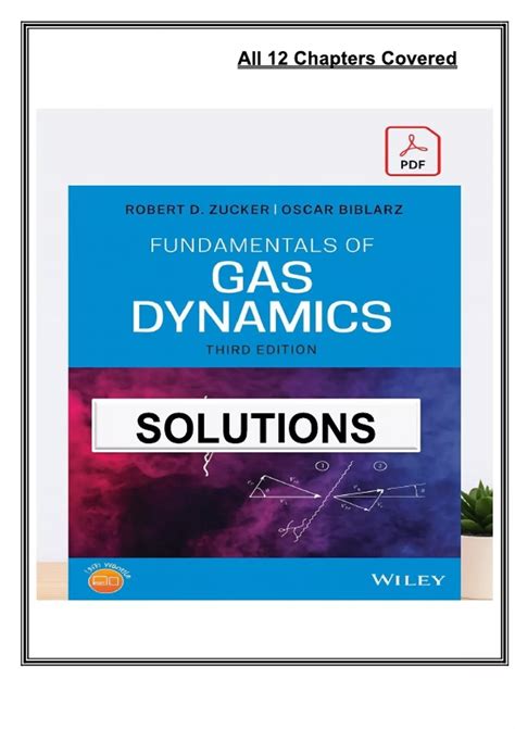 Gas Dynamics 3rd Edition Solution