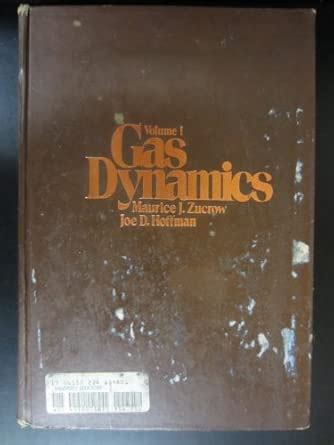 gas dynamics zucrow