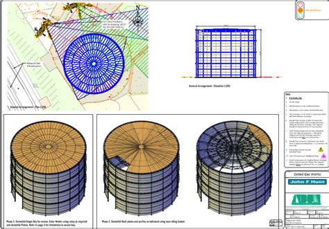 gas holder design calculation pdf