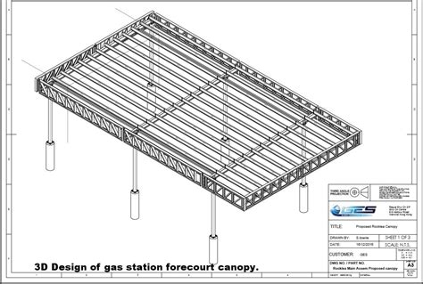 Gas Station Canopy Structural Engineering Other