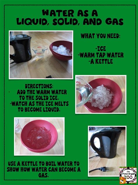 Gas To Liquid Science Fair Project Solid Liquid Gas Science Experiments - Solid Liquid Gas Science Experiments