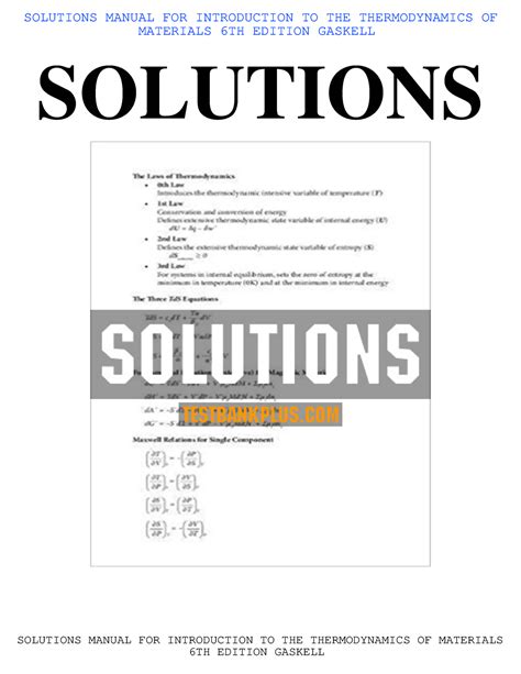 Download Gaskell Solution 