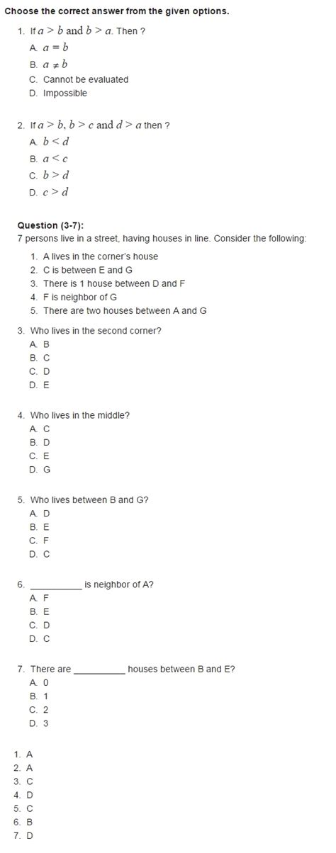 gat general question papers