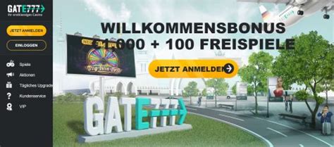 gate 777 bonus code Deutsche Online Casino