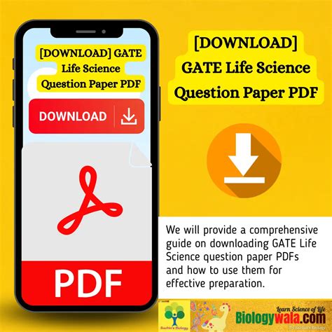Download Gate 2011 Life Science Question Paper 
