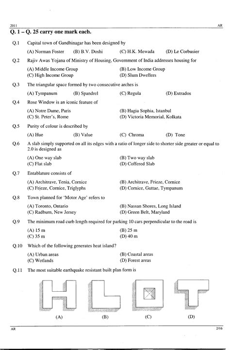 Full Download Gate Question Paper 2011 