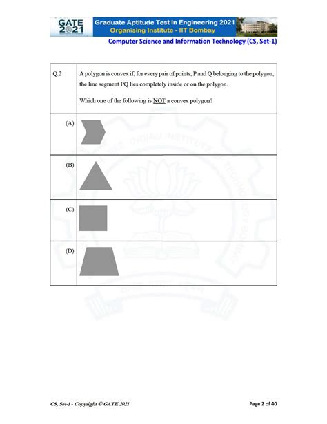 Read Gate Question Paper With Solution 