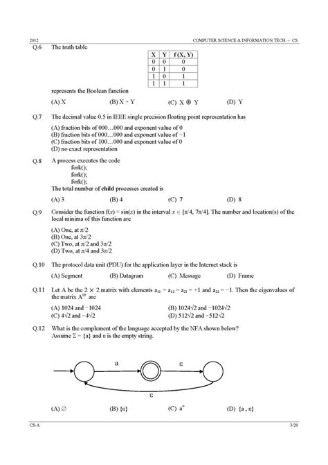 Full Download Gate Sample Papers For Computer Science With Solution 