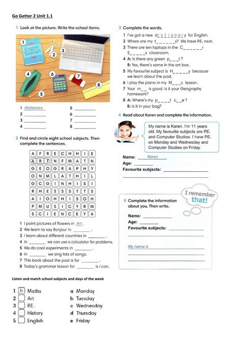 gateway 2 workbook unit 1