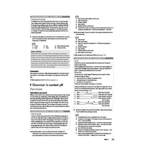 Read Online Gateway B2 Studentbook Answers Unit 6 