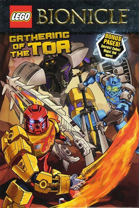 gathering of the toa graphic novel book 1 lego bi