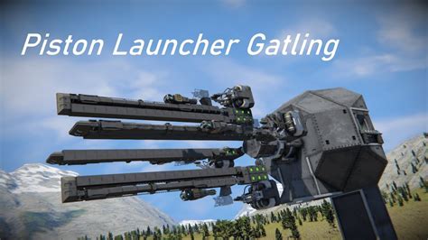 gatling guns space engineers