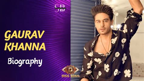 gaurav khanna biography template
