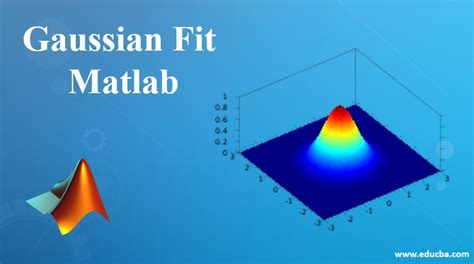 Gaussian Function Data Fitting Matlab Code
