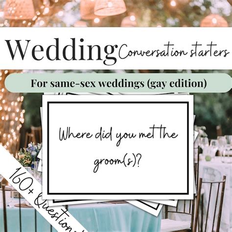 gay conversation starters